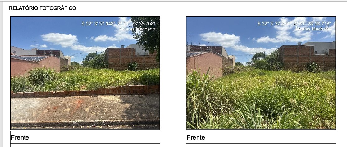 Terreno - Venda, RESIDENCIAL MARCIA FERNANDES, ALVARES MACHADO, SP